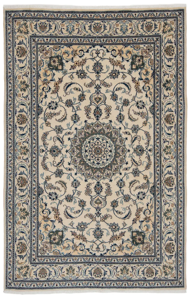 Alfombra persa Nain | 302 x 197 cm
