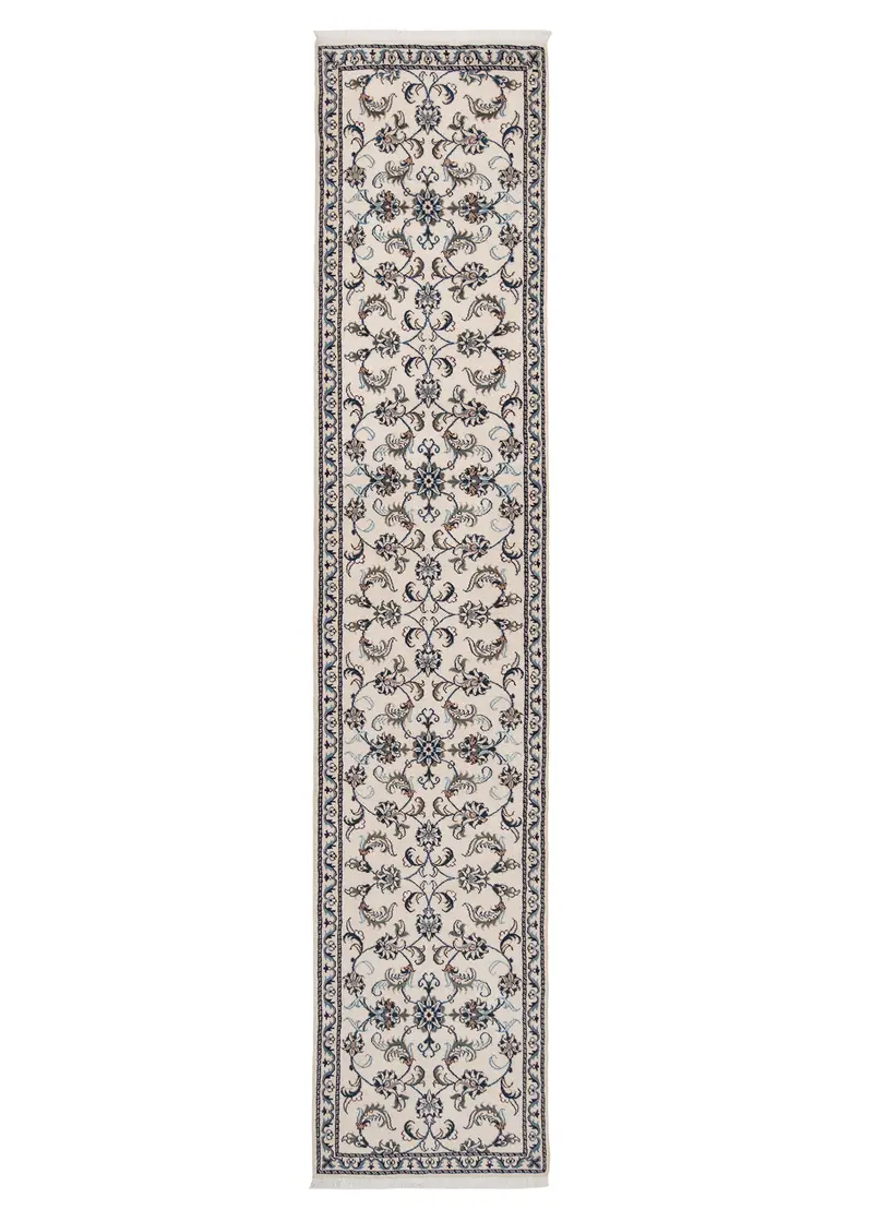 Alfombra persa Nain | 380 x 75 cm