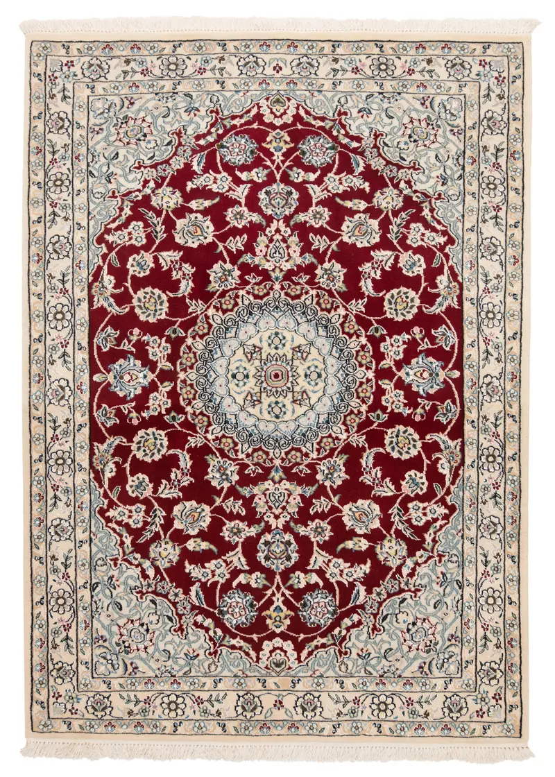 Alfombra persa Nain 9La | 153 x 108 cm
