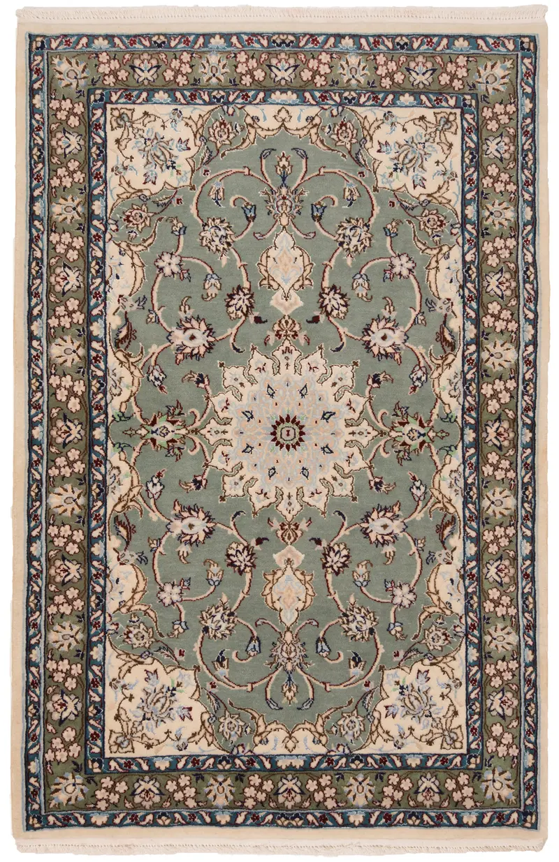 Alfombra Persa Nain 9La | 160 x 105 cm