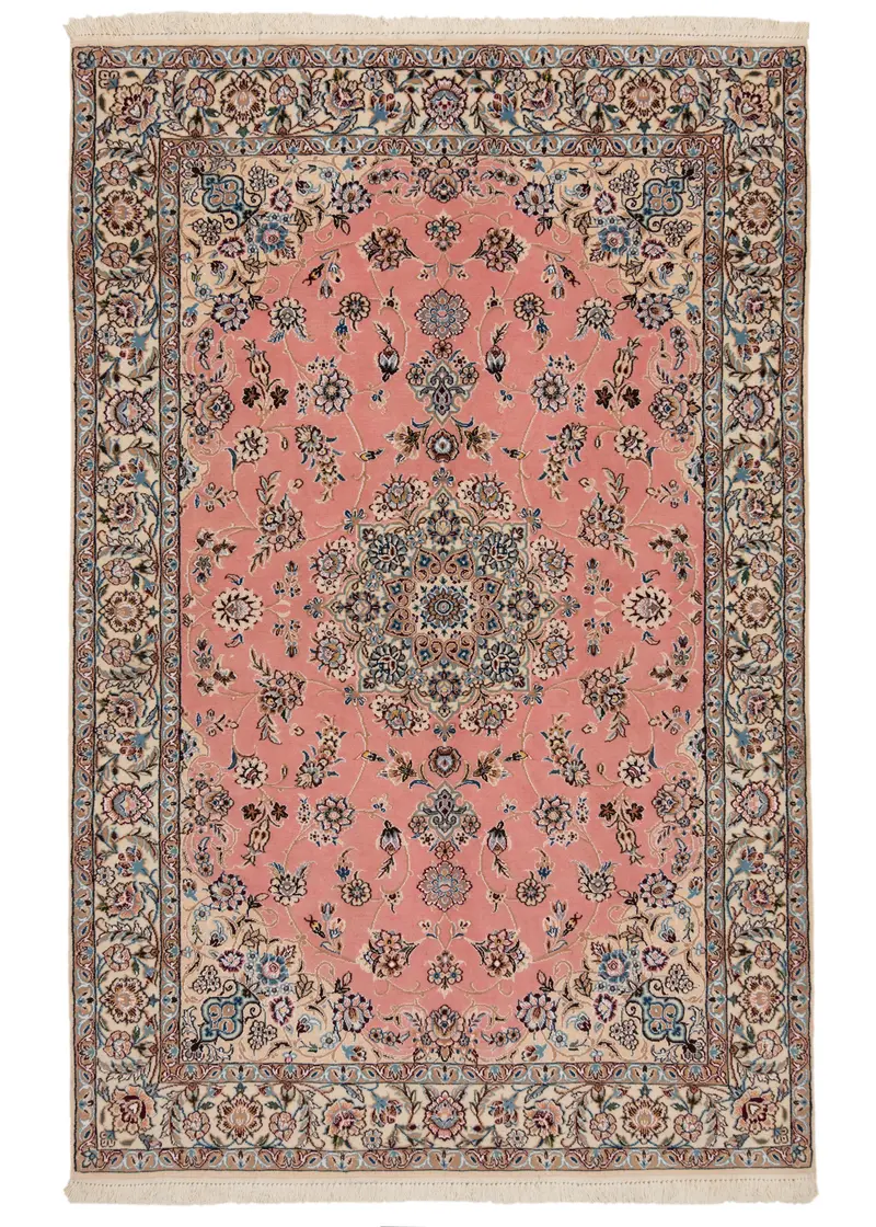Alfombra persa Nain 9La | 197 x 127 cm