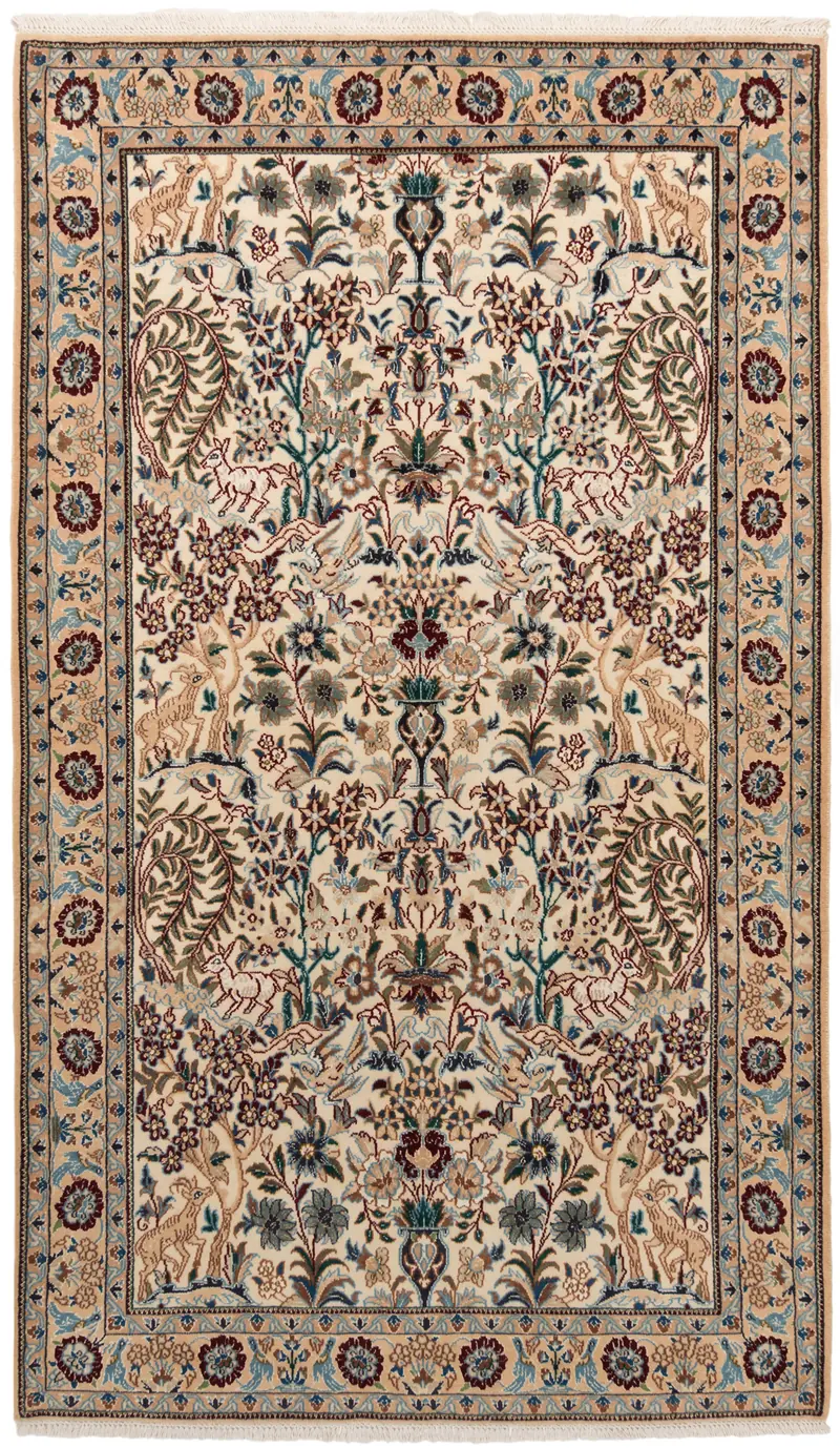 Alfombra Persa Nain 9La | 205 x 122 cm