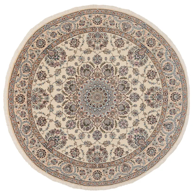 Alfombra persa Nain 9La | 205 x 205 cm