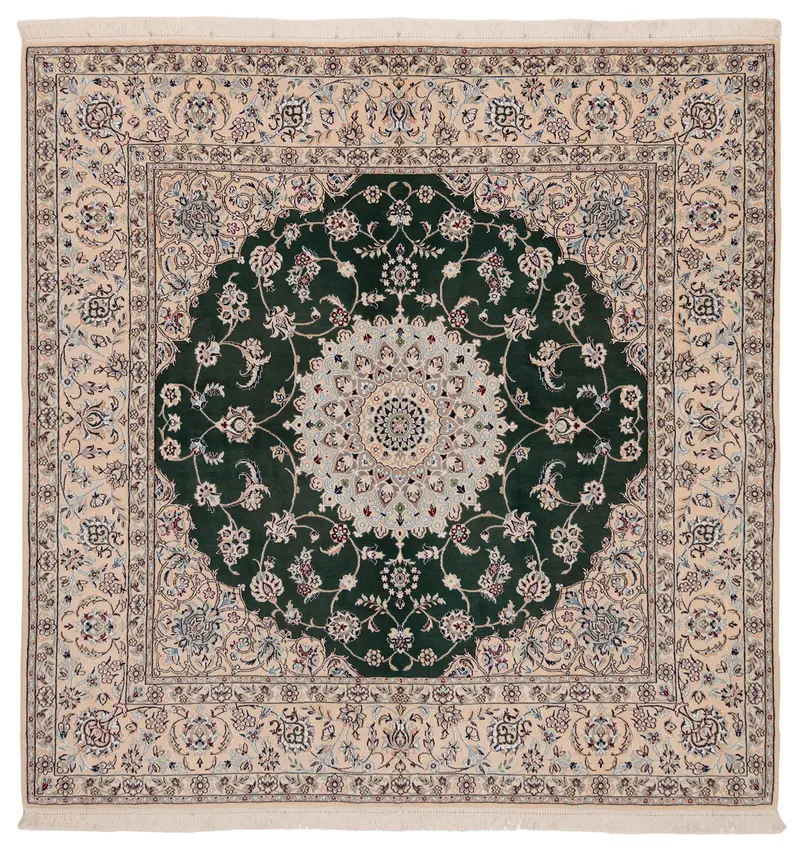 Alfombra Persa Nain 9La | 207 x 205 cm