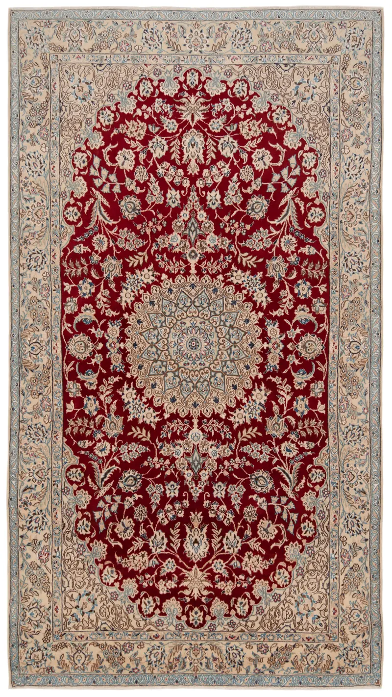 Alfombra Persa Nain 9La | 251 x 139 cm