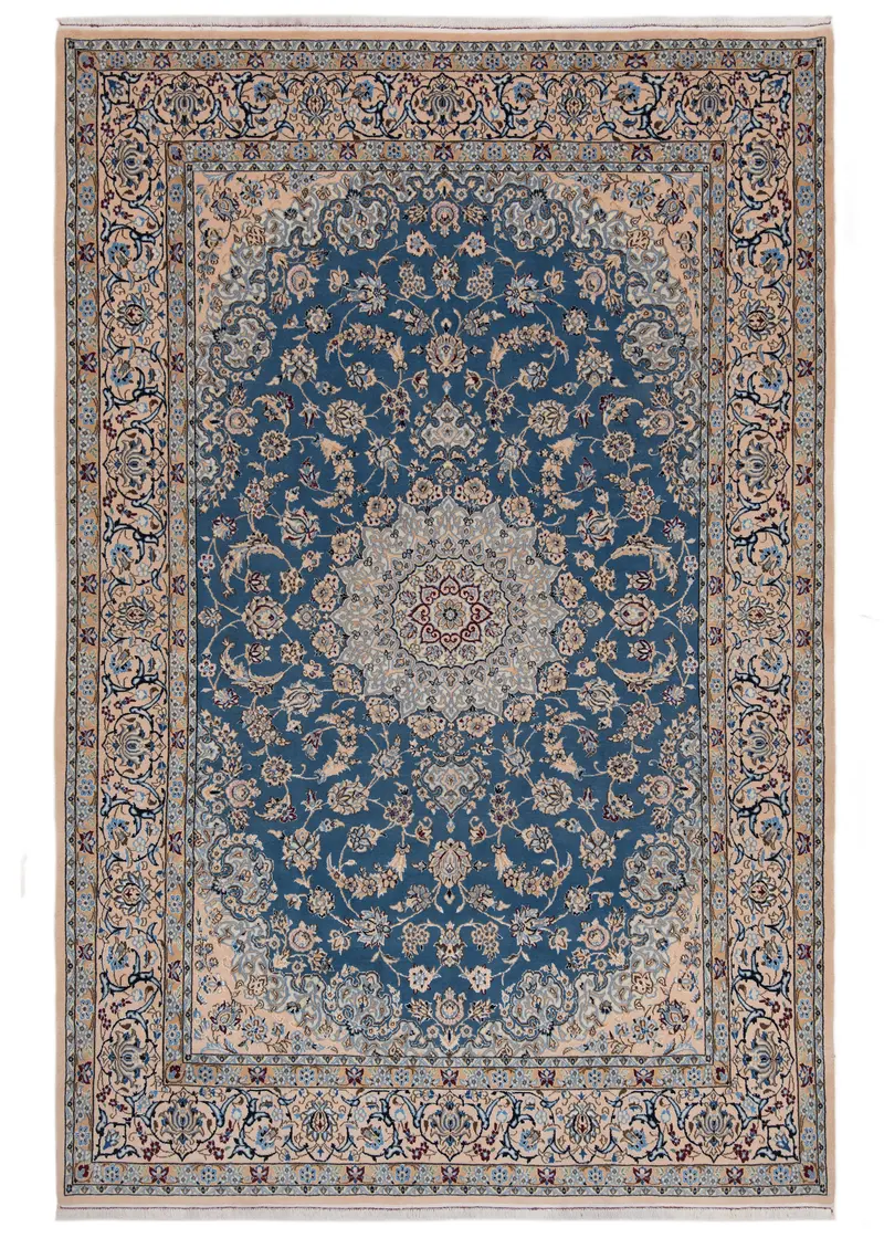 Alfombra persa Nain 9La | 295 x 198 cm