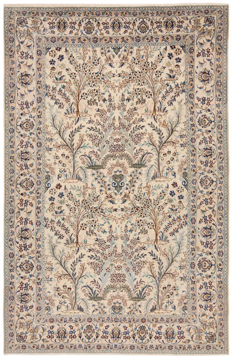 Alfombra Persa Nain 9La | 303 x 198 cm