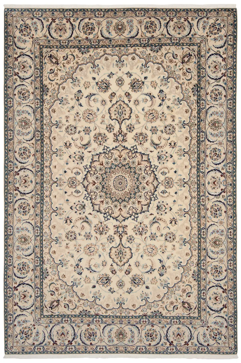 Alfombra persa Nain 9La | 303 x 204 cm