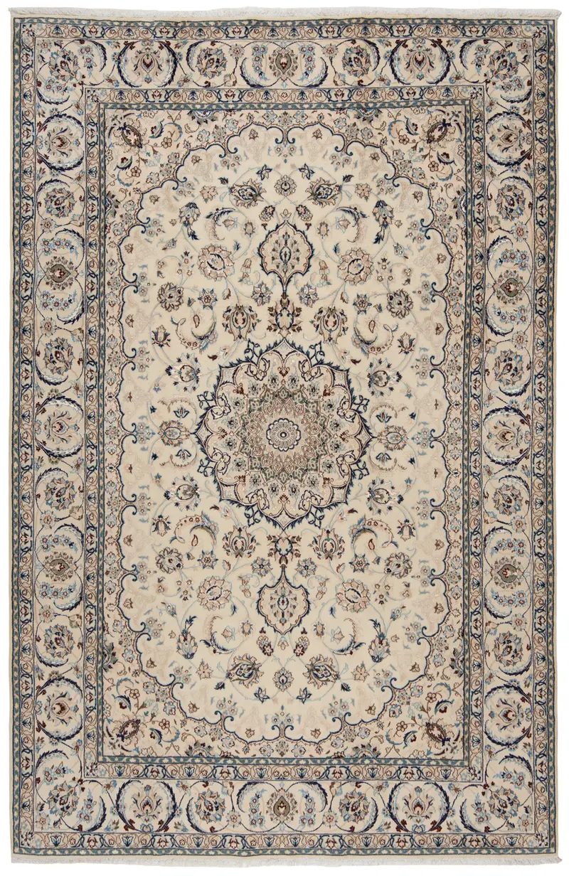 Alfombra persa Nain 9La | 308 x 204 cm
