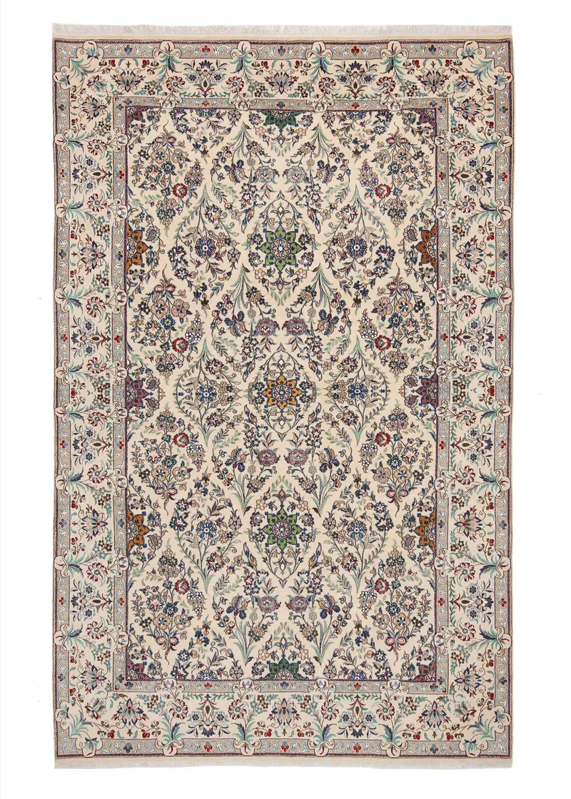 Alfombra persa Nain 9La | 313 x 195 cm