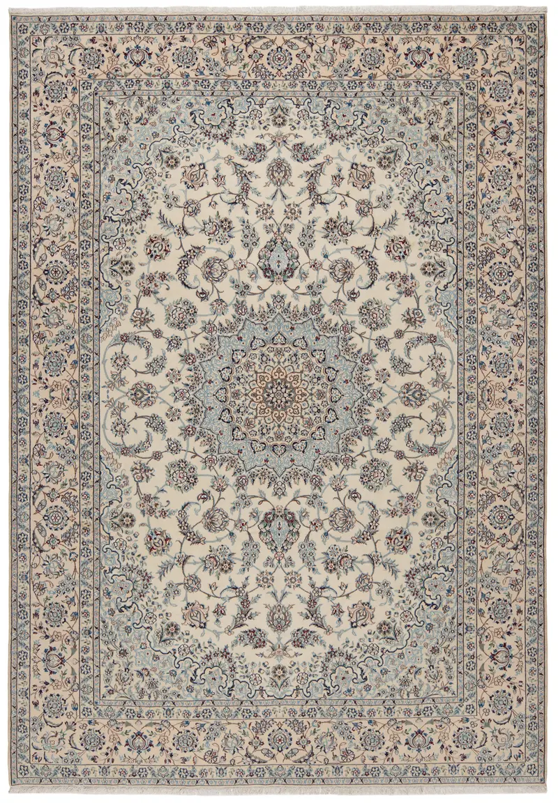 Alfombra persa Nain 9la | 345 x 240 cm