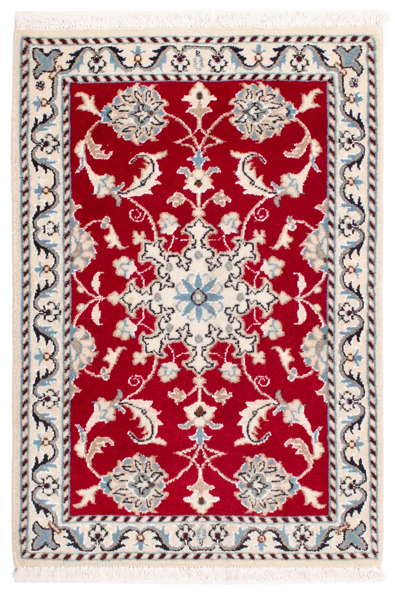 Alfombra Persa Nain 9La | 90 x 60 cm
