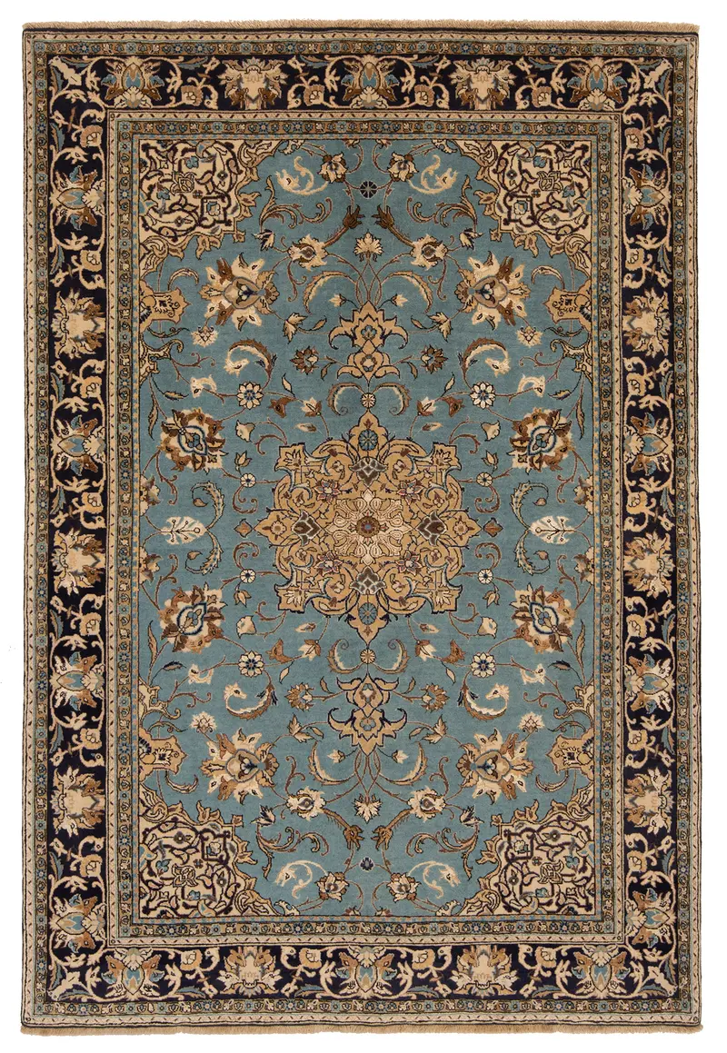 Alfombra Persa Qom | 208 x 141 cm