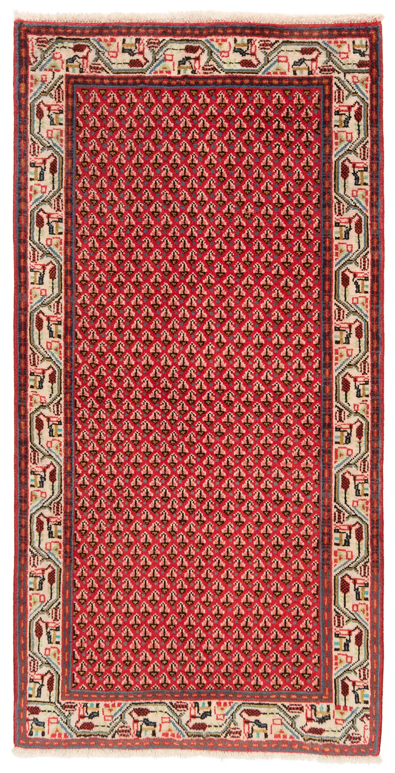 Alfombra persa Sarough | 132 x 68 cm