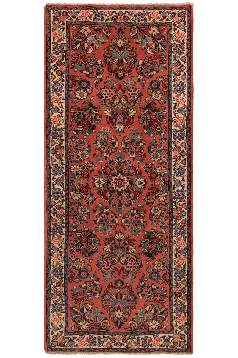 Alfombra persa Sarough | 194 x 85 cm