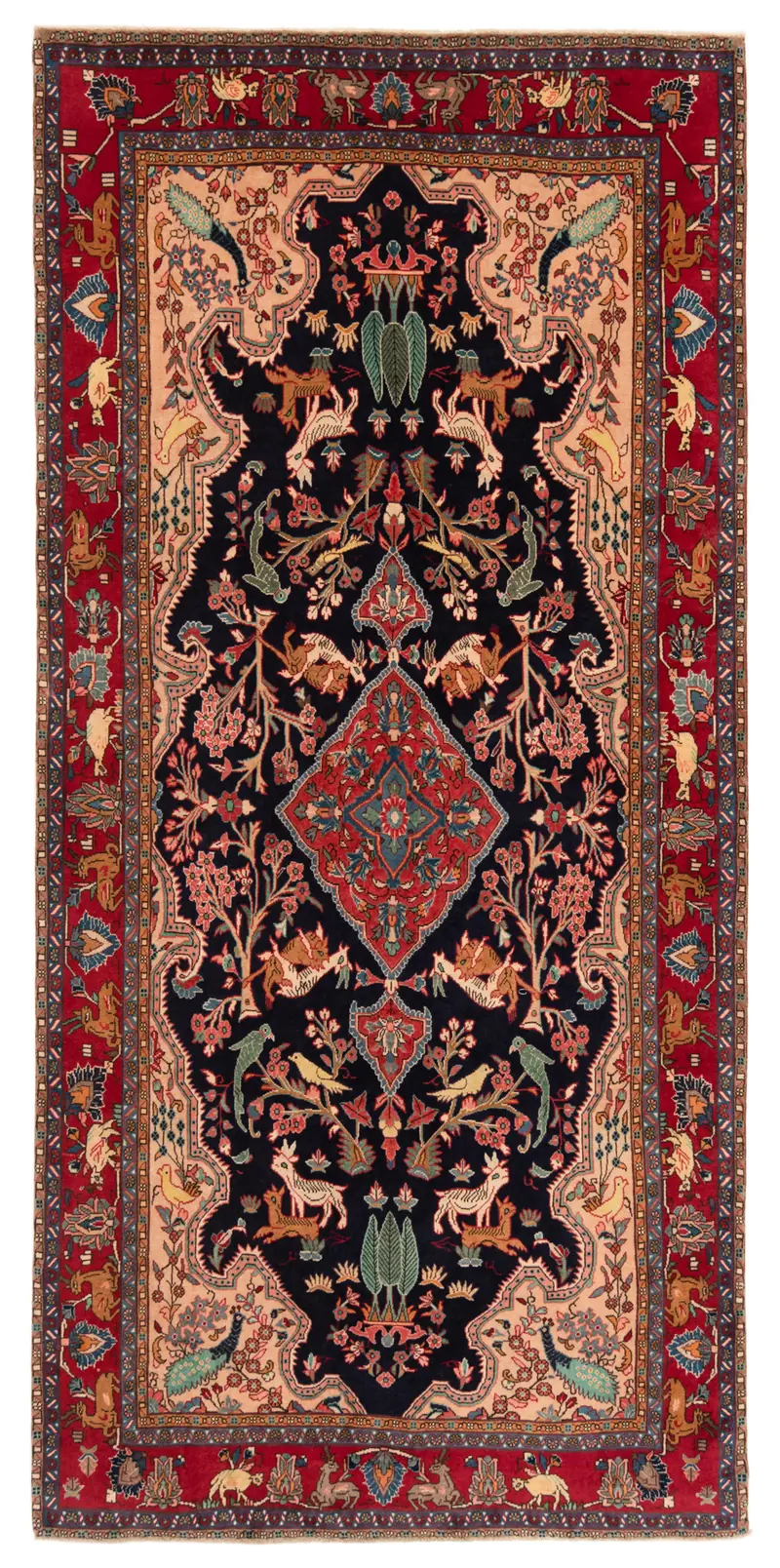 Alfombra persa Sarough | 318 x 153 cm