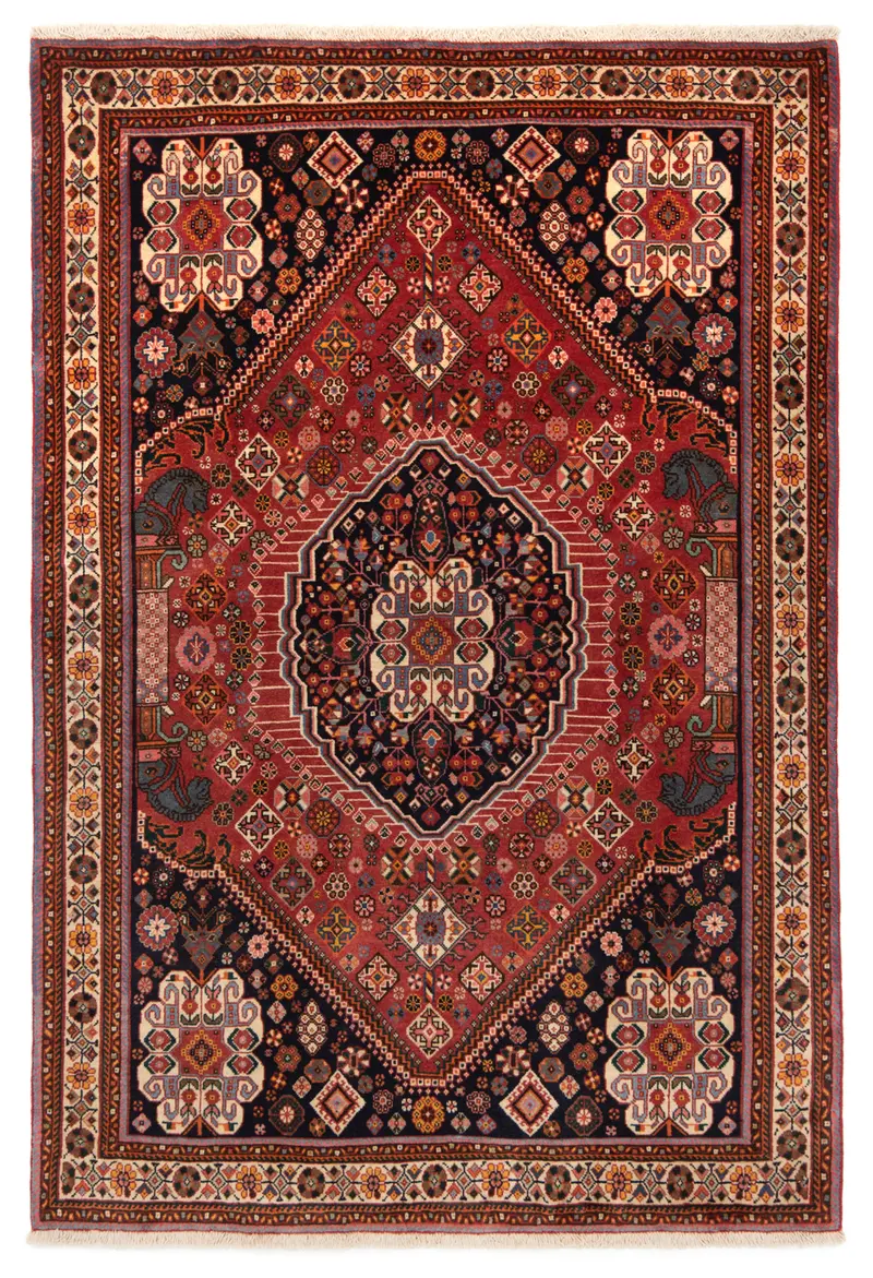 Alfombra persa Shiraz | 159 x 107 cm