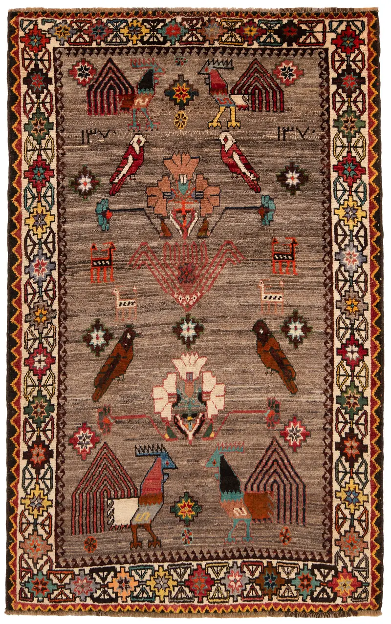Alfombra persa Shiraz | 162 x 104 cm