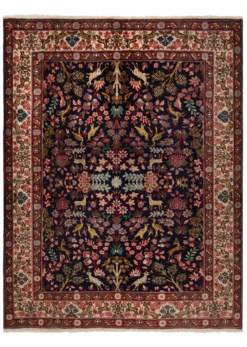 Alfombra persa Tabriz | 180 x 142 cm