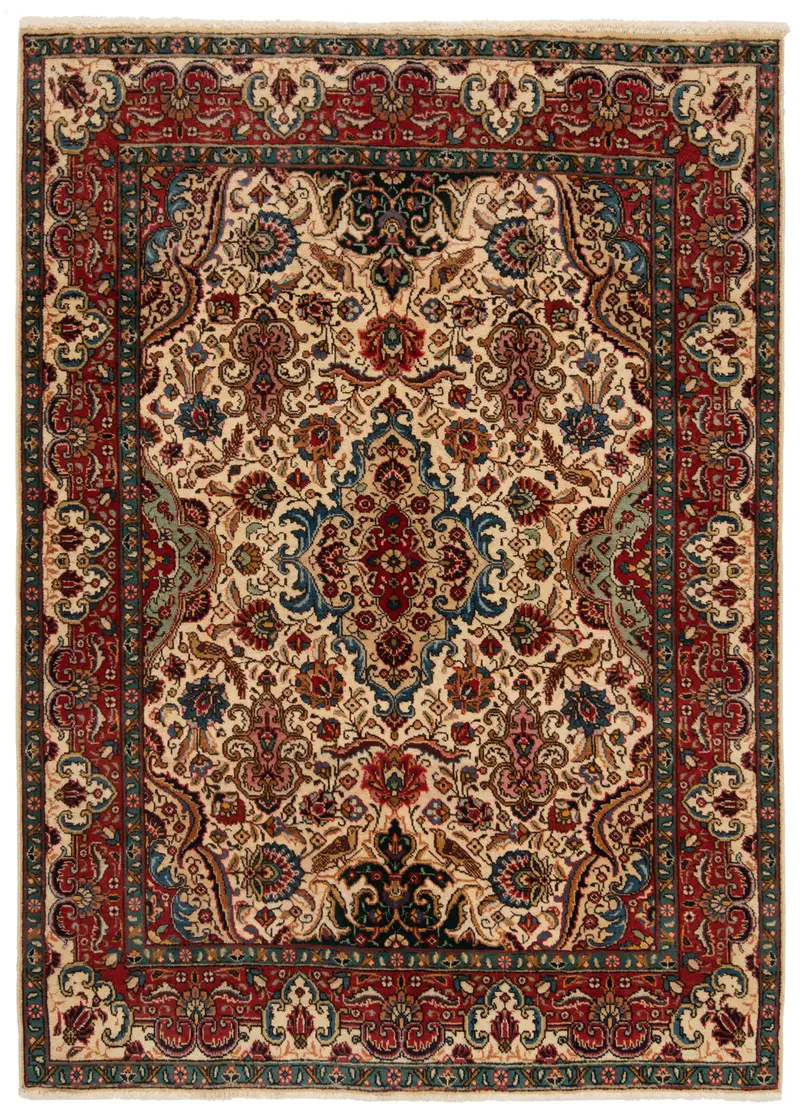 Alfombra persa Tabriz | 193 x 142 cm