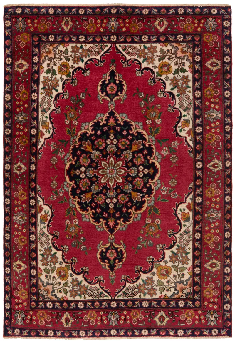 Alfombra Persa Tabriz | 195 x 131 cm