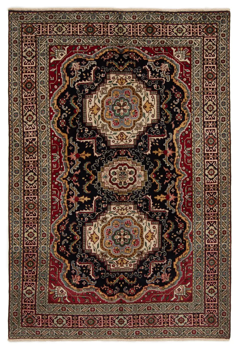 Alfombra persa Tabriz | 199 x 135 cm