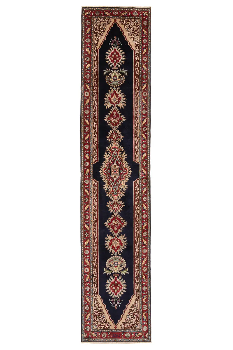 Alfombra persa Tabriz | 346 x 70 cm