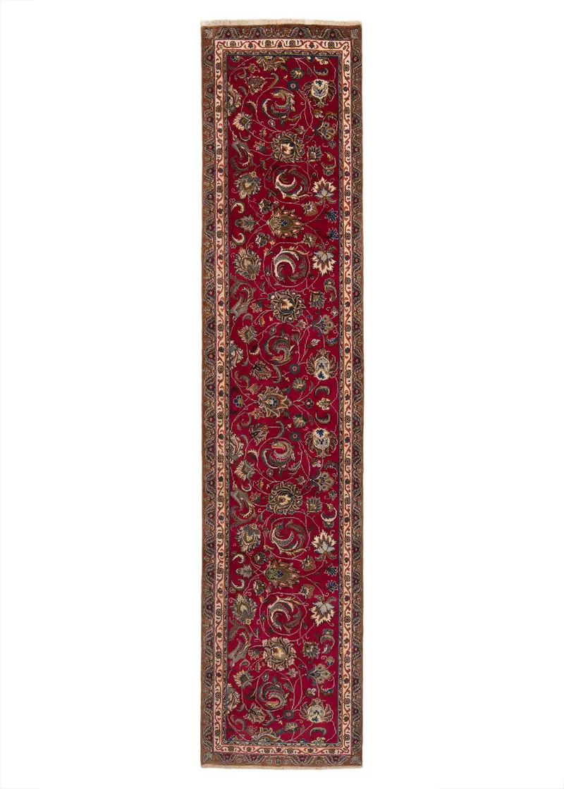Alfombra persa Tabriz | 365 x 80 cm