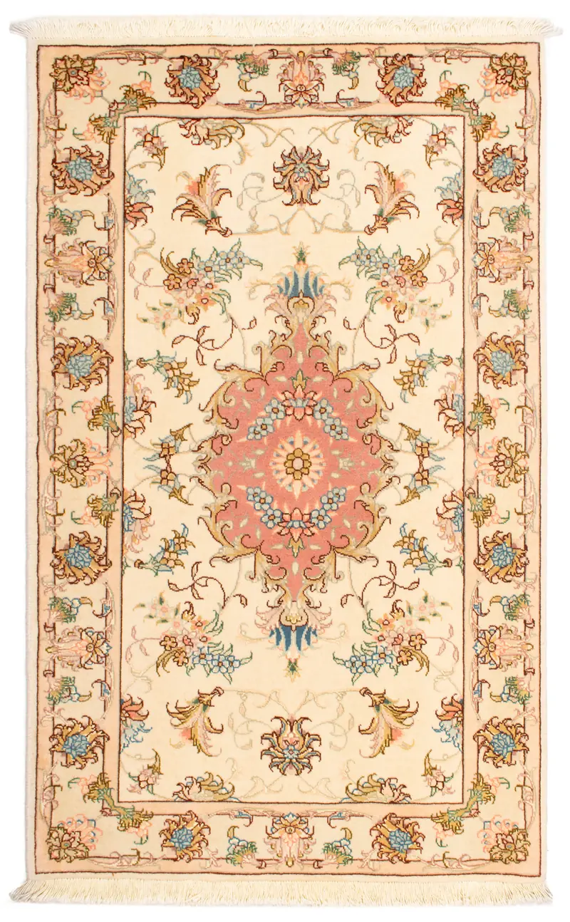 Alfombra Persa Tabriz 50Raj | 119 x 72 cm