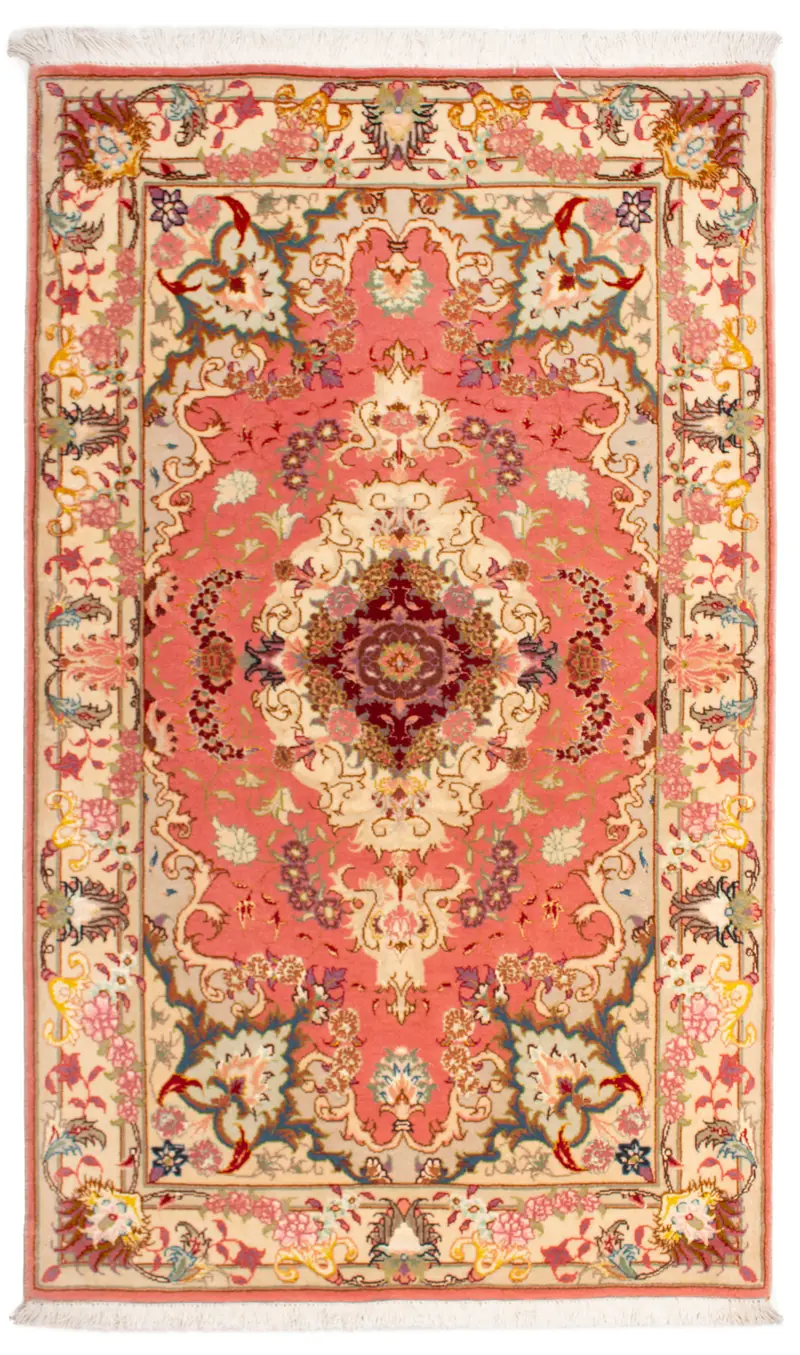 Alfombra Persa Tabriz 50Raj | 126 x 75 cm