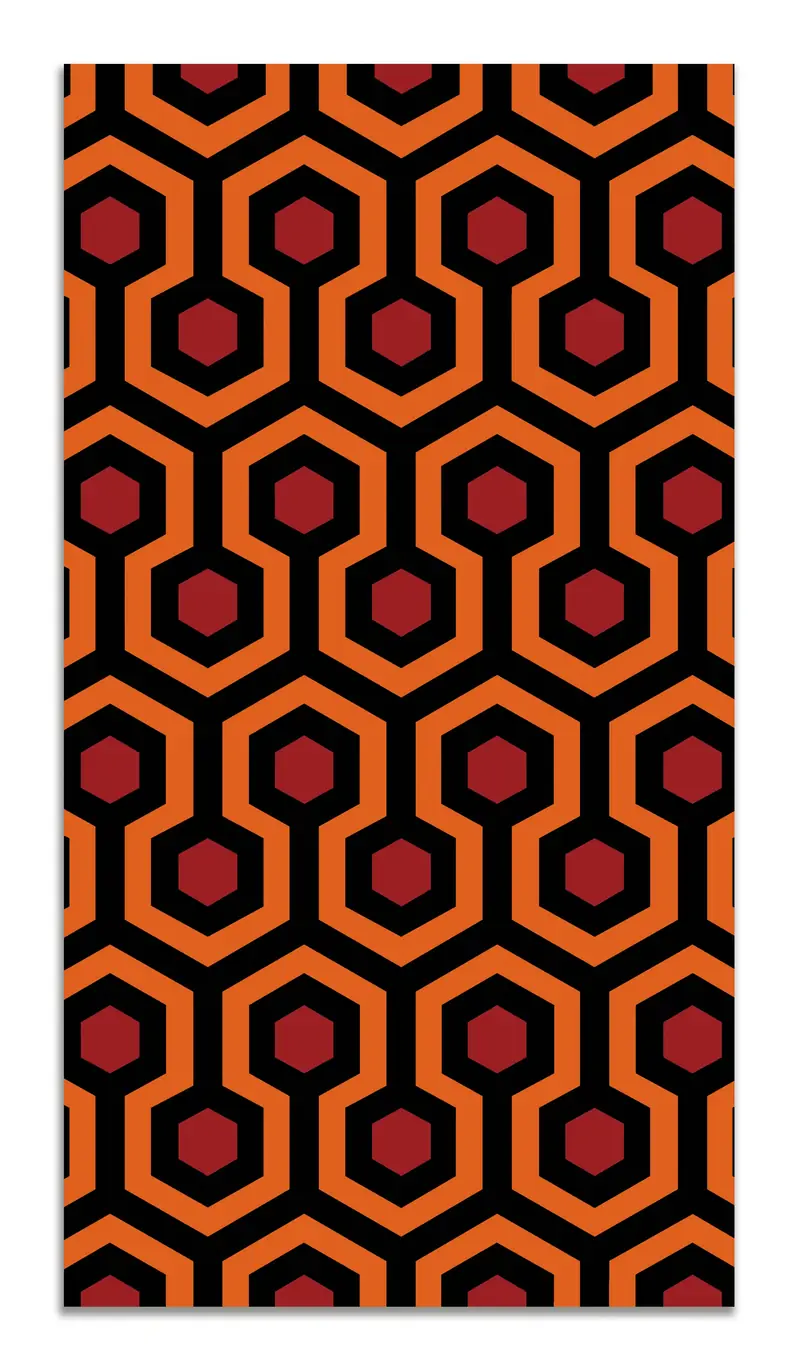Alfombra Resplandor Rojo