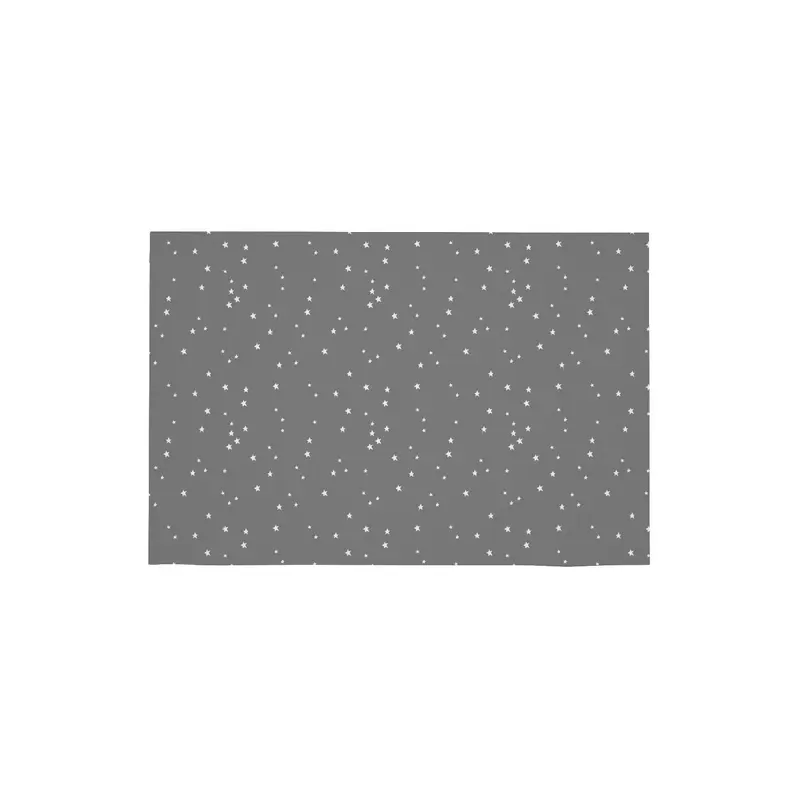 Alfombra vinílica Infantil Estrellitas Gris