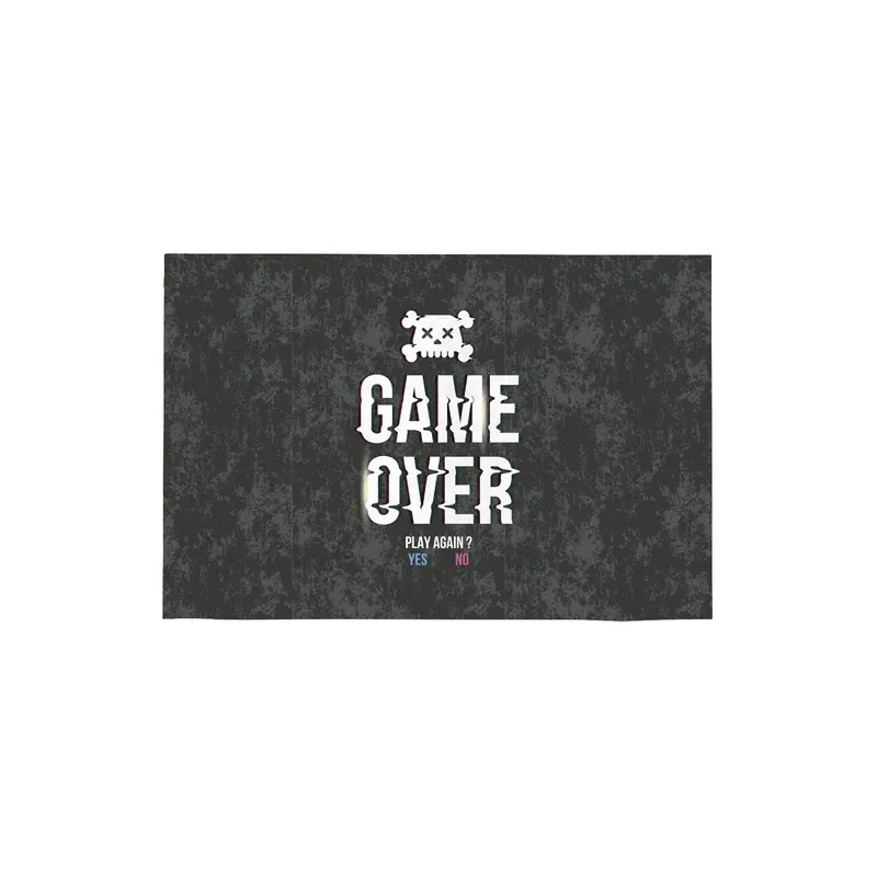 Alfombra vinílica Infantil Game Over