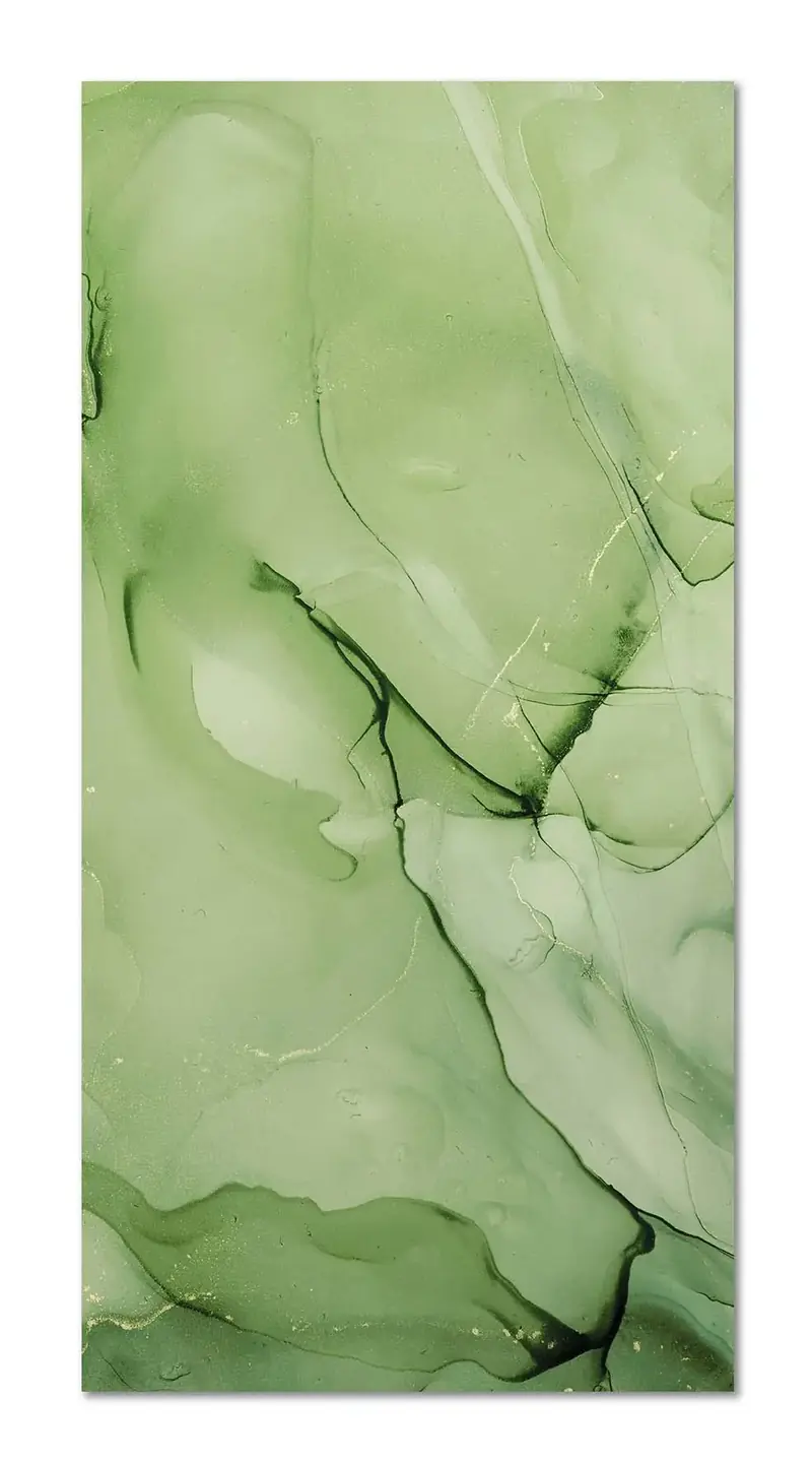 Alfombra Vinílica Mármol Verde