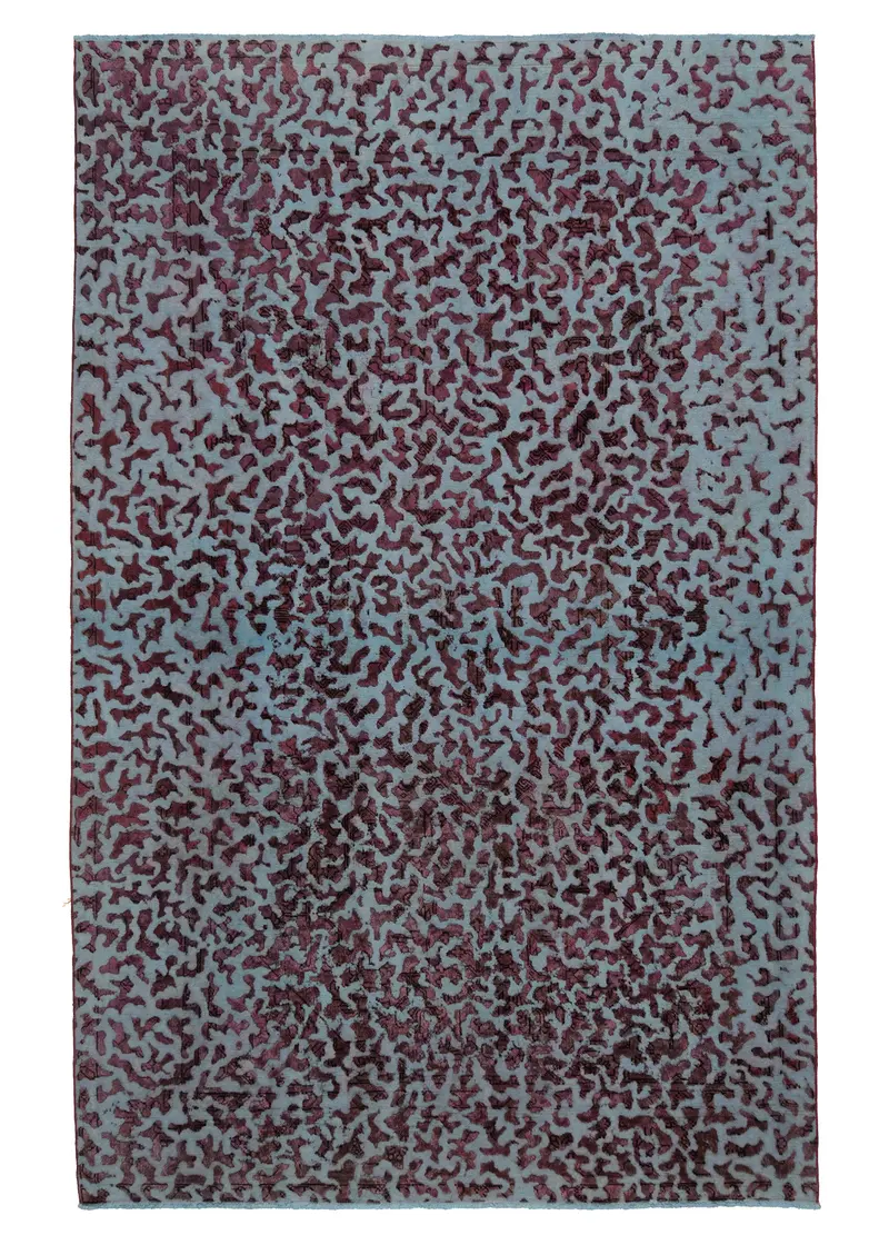 Alfombra vintage con relieve | 286 x 185 cm