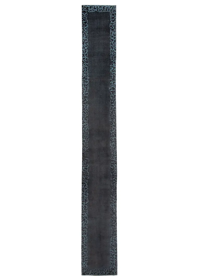 Alfombra vintage con relieve | 585 x 73 cm