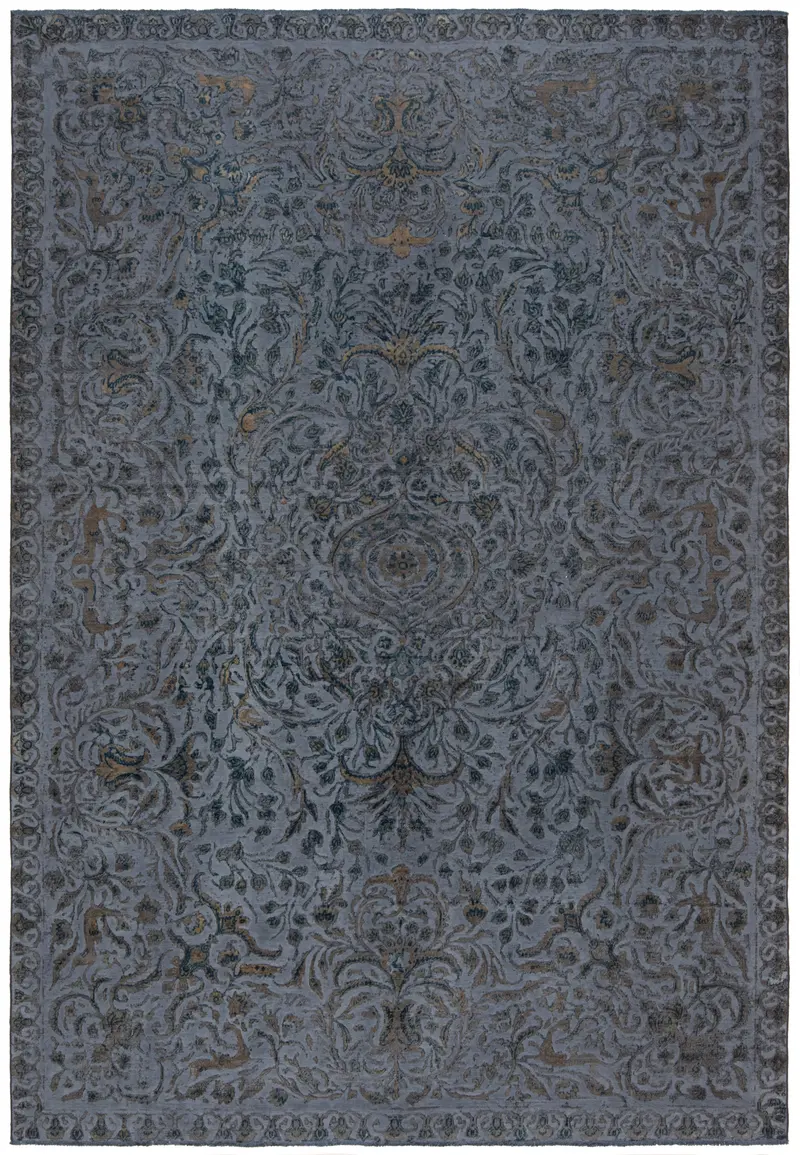 Alfombra vintage en relieve | 297 x 203 cm