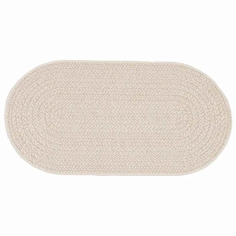Alfombra ZIZUR Crema 150 x 80 cm Polipropileno