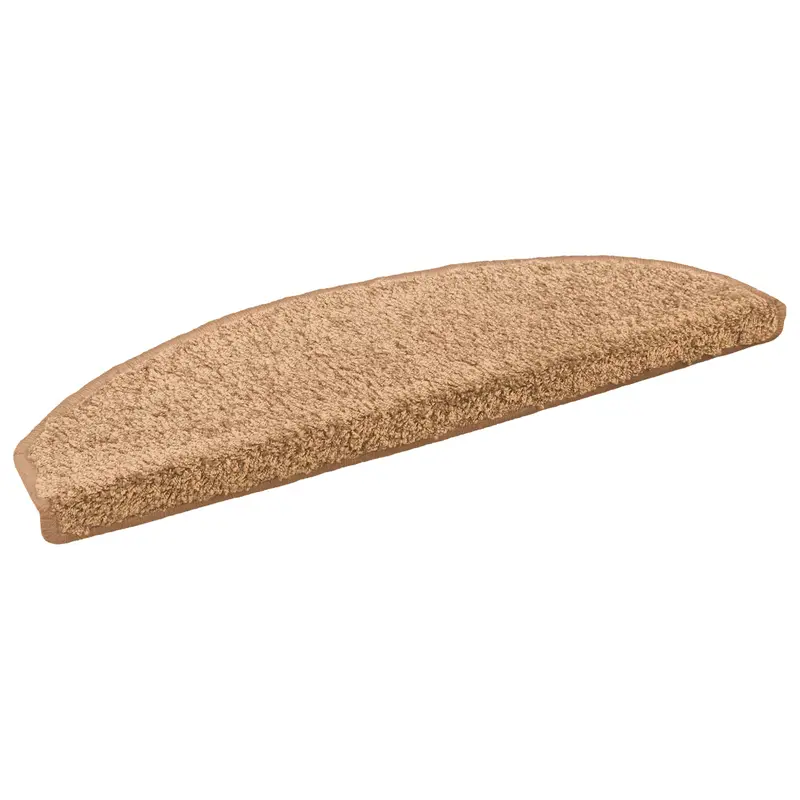 Alfombras autoadhesivas para escaleras 15 pcs Beige