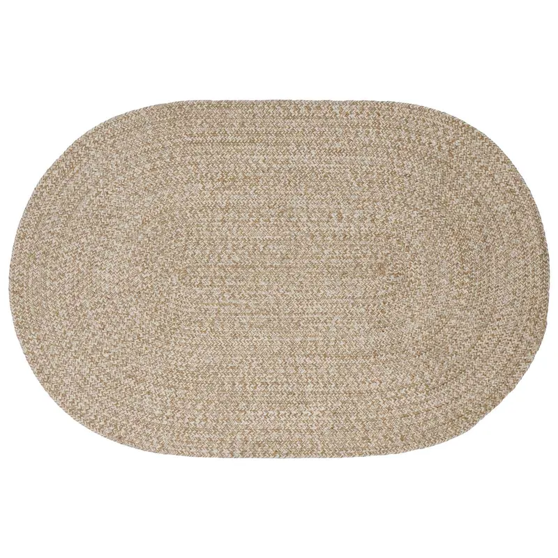 Alfombras de área Blanco 100 x 152 cm yute