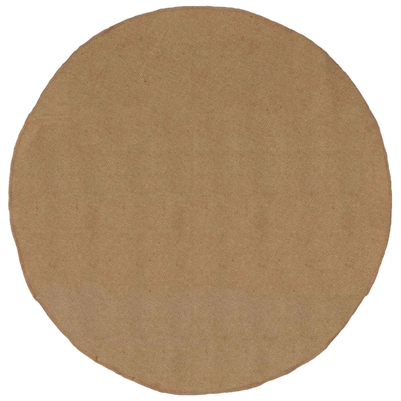 Alfombras de área Natural Ø 120 cm yute