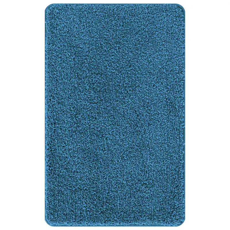 Alfombrilla de baño antideslizante Azul 50 x 80 cm PP