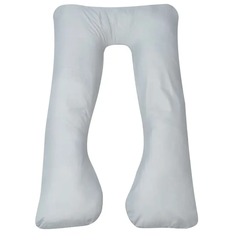 Almohada de embarazo gris 90x145 cm