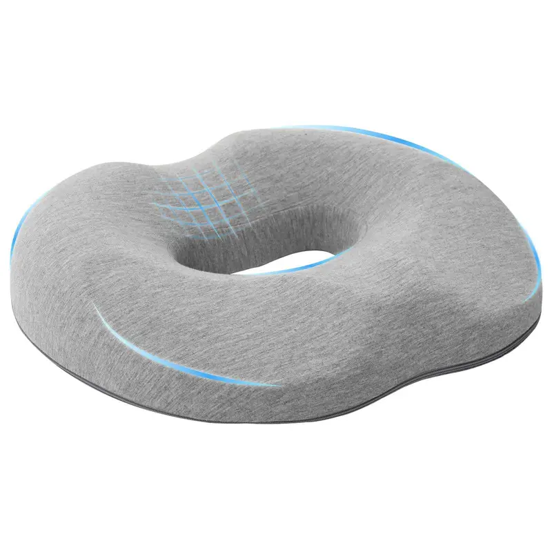 Almohada para el asiento Gris Claro 42 x 36,5 x 8 cm