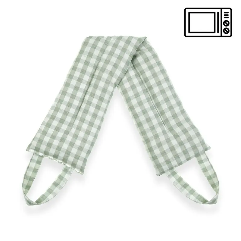 ALMOHADA TERMICA VICHY VERDE 61x12