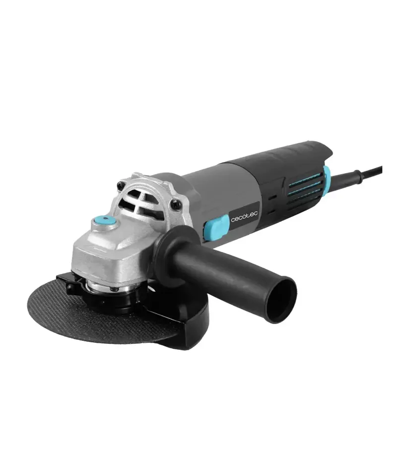 Amoladora angular RadialPower 780W Filtro antipolvo velocidad 12000rpm discos de 115mm Incluye maletín y discos Cecotec