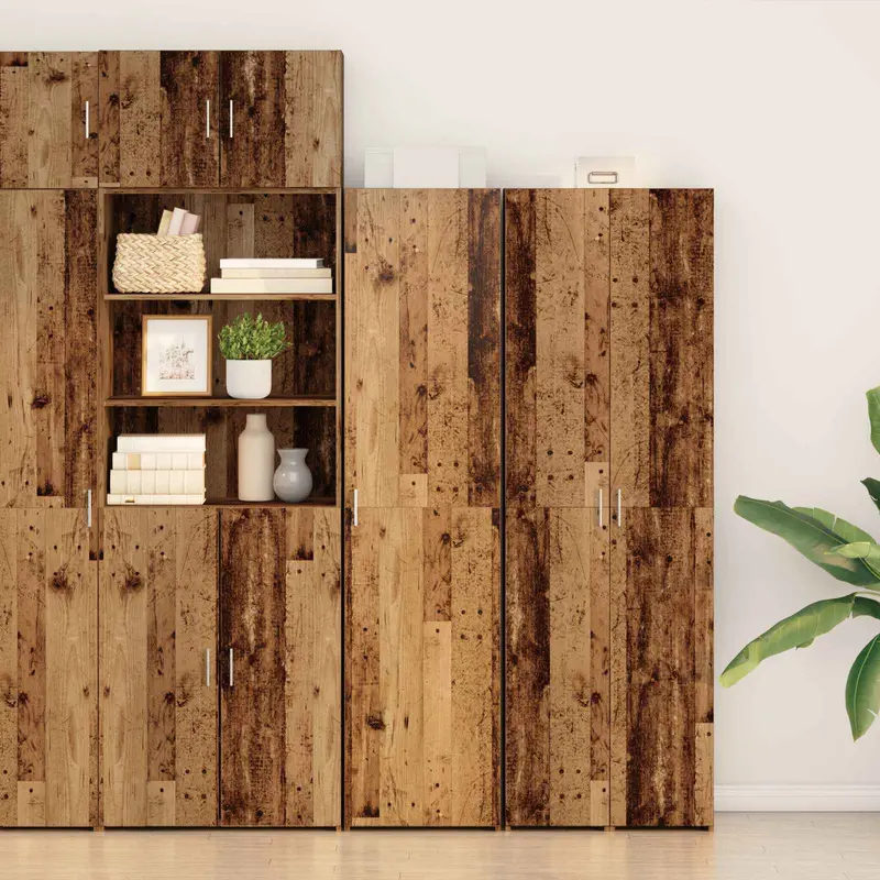 Aparador alto Madera vieja 45 x 42,5 x 185 cm