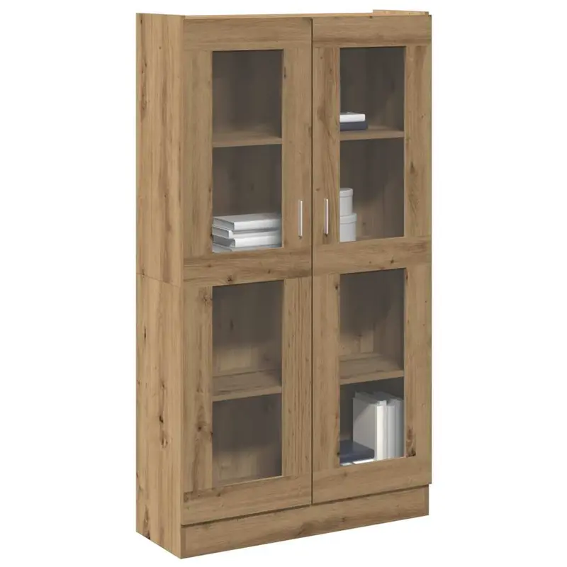 Aparador alto Roble Artisan 82,5x30,5x150 cm Madera de ingeniería