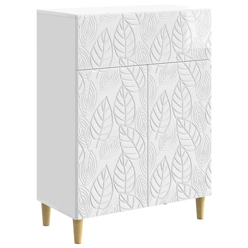 Aparador Blanco Brillante 66 x 34,5 x 90 cm
