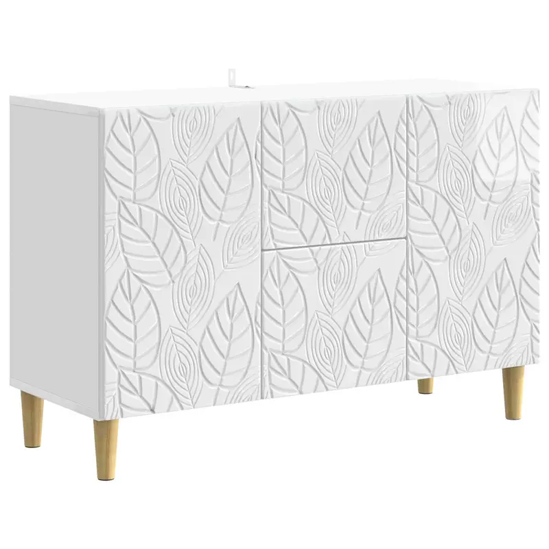 Aparador Blanco Brillante 89 x 34,5 x 60 cm